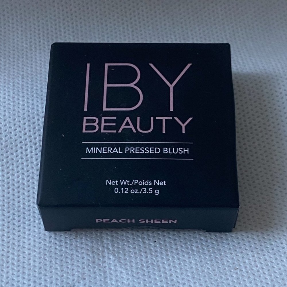 IBY Beauty Mineral Pressed Blush in Peach Sheen - Picture 3 of 6